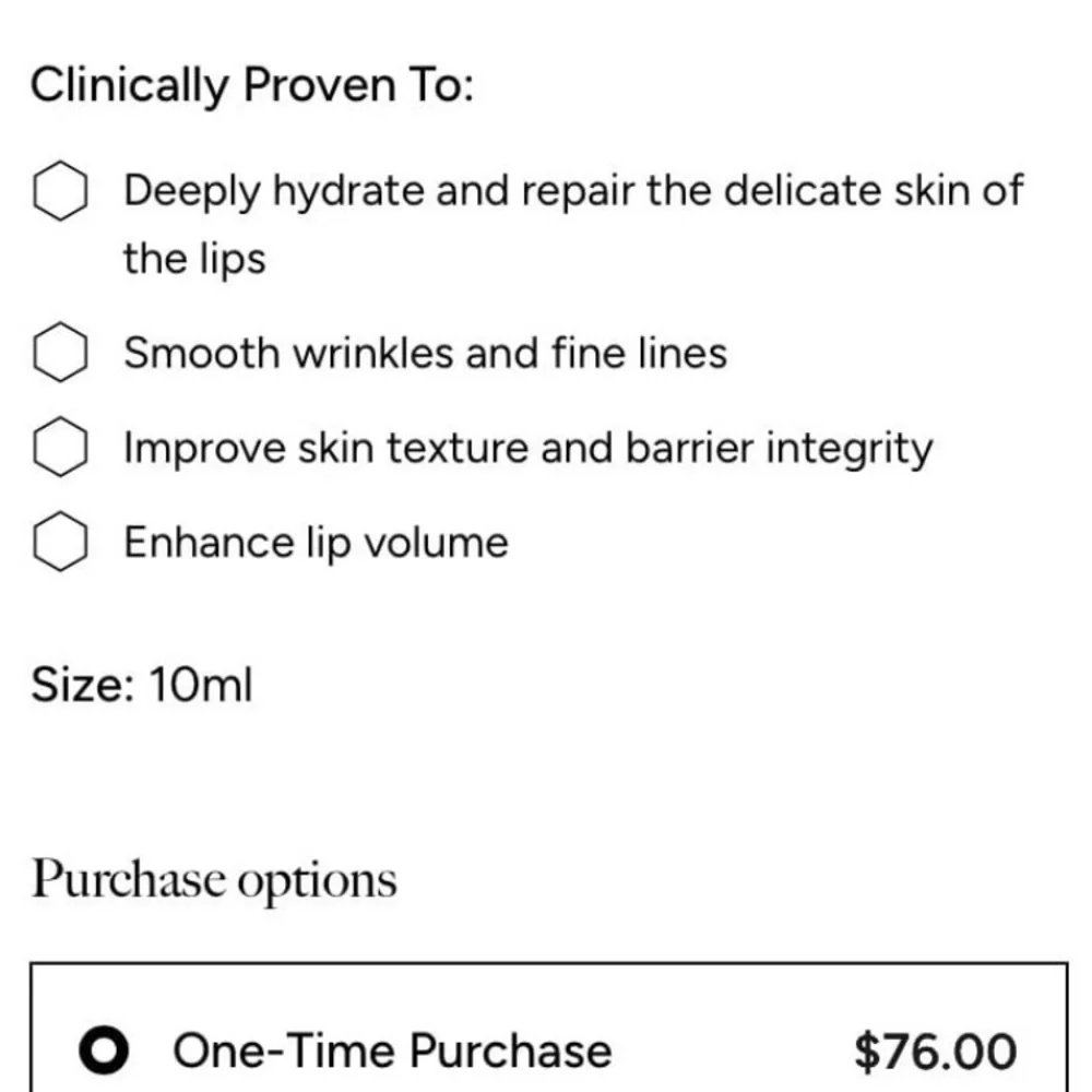Skin Cycles Lasting Lips Tint SPF 15 Anti- Aging Lip Treatment EXP 05/2028 RV$78